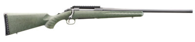 Glenfield 52007 Model A  Full Size 450 Bushmaster 3+1 20" Matte Black Threaded Barrel, Matte Black Alloy Steel Receiver w/Picatinny Rail, Moss Green Splatter Fixed Synthetic Stock, Thread Protector