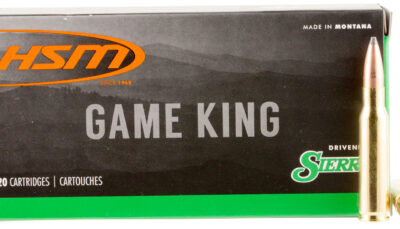 HSM 30841N Game King 308 Win 150 gr Sierra GameKing Spitzer Boat Tail 20 Per Box/ 25 Case