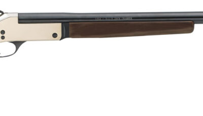 Henry H015B410 Single Shot 410 Gauge with 26" Blued Barrel, 3" Chamber, 1rd Capacity, Polished Brass Metal Finish & American Walnut Stock Right Hand (Full Size)