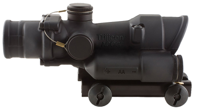 Trijicon 100390 ACOG  Matte Black 4x32mm LED Illuminated Green Crosshair .223/5.56 BDC Reticle