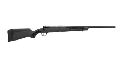Savage Arms 57040 110 Hunter 30-06 Springfield 4+1 22", Matte Black Metal, Gray Fixed AccuStock with Accufit