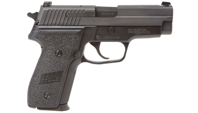 Sig Sauer M11A110 P229 M11-A1 9mm Luger Caliber with 3.90" Barrel, 10+1 Capacity, Black Hardcoat Anodized Finish Aluminum Frame, Serrated Black Nitron Stainless Steel Slide & Polymer Grip