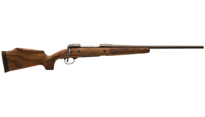 Savage Arms 19655 11 Lady Hunter Compact 243 Win 4+1 20" Matte Black Button Rifled Barrel, Matte Black Carbon Steel Receiver Drilled & Tapped, Oiled Walnut Fixed Sporter Stock, Right Hand