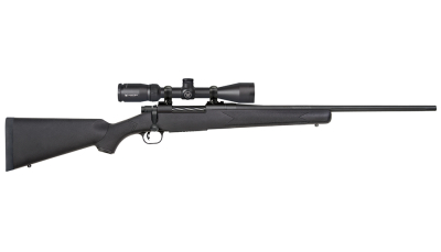 Mossberg 27935 Patriot  Bolt 30-06 Springfield 5+1 22" Black Synthetic Stock Blued Right Hand Vortex Crossfire II 3-9x40mm Fluted Barrel