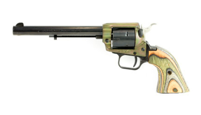 HERITAGE 22LR 6.5" CH 6RD W/CAMO