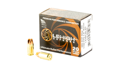 LEHIGH XTRM DFNS .380ACP 68GR 20/200