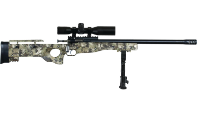 Crickett KSA2151 CPR Complete Package 22 LR Caliber with 1rd Capacity, 16.12" Barrel, Blued Metal Finish & Fixed with Adjustable Cheekpiece Kryptek Camo Stock Right Hand