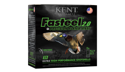 Kent Cartridge K1235FS40BBB Fasteel 2.0  12 Gauge 3.50" 1 3/8 oz BBB Shot 25 Per Box/ 10 Case