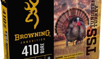 Browning Ammo B193924139 TSS Tungsten Turkey 410Gauge 3" 13/16oz Tungsten 9Shot 5 Per Box/20 Case