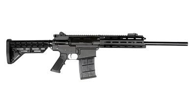 JTS Shotgun M12AR M12AR  12 Gauge Semi-Auto 3" 5- 2.75" Shells, 18.70" Black Steel Barrel, Black Receiver w/Picatinny Rail, Black Synthetic Stock, M-LOK Forend, Black Polymer Grip