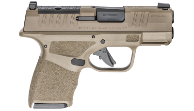 Springfield Armory HC9319FOSP Hellcat Micro-Compact OSP 9mm Luger 3" 11+1, 13+1 Flat Dark Earth Flat Dark Earth Cerakote Steel Slide Adaptive Textured Flat Dark Earth Polymer Grip