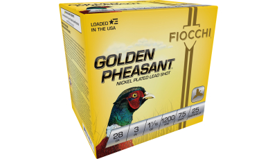 Fiocchi 283GP75 Golden Pheasant Extrema 28Gauge 3" 11/16oz 7.5Shot 25 Per Box/10 Case