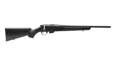 Tikka JRT1X309SB T1X MTR Full Size 17 HMR 10+1 16" Black Threaded Barrel, Black Drilled & Tapped Stainless Steel Receiver, Black Fixed Synthetic Stock, Right Hand