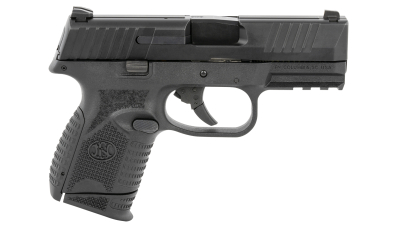 FN 66100816 509C  Steel Frame 9mm Luger 10+1, 3.70" Black Steel Barrel, Matte Black Serrated Stainless Steel Slide & Polymer Frame w/Picatinny Rail, Black Interchangeable Backstrap Grip, Ambidextrous