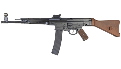 Mauser Rimfire 444.00.20 STG-44 *CA Compliant Full Size 22 LR 10+1 16.50" Black Barrel & Receiver,  Natural Wood Fixed Stock