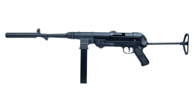 Mauser Rimfire 4400009 MP-40 Carbine Full Size 22 LR 23+1 16.30" Black Steel Barrel, Black Steel Receiver, Black Underfolding Stock