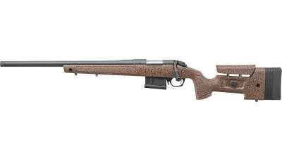 Bergara Rifles B14LM301LC B-14 HMR 300 Win Mag 5+1 26" Graphite Black Cerakote Barrel, Black Speckled Brown Molded w/Mini-Chassis, Adjustable LOP & Cheek Piece Stock, Left Hand