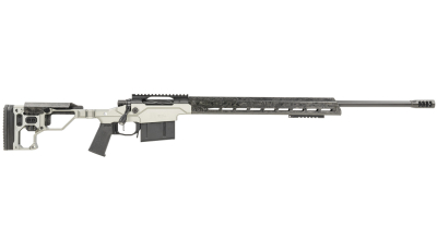 Christensen Arms 8010307300 Modern Precision  6.5 PRC 5+1 24" Threaded Carbon Fiber Barrel, Black Nitride Finish, Tungsten Anodized Folding Stock, Polymer Grip