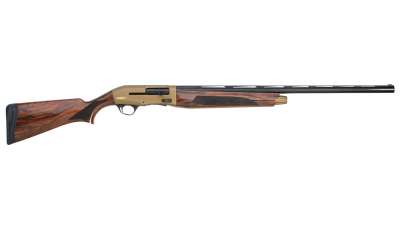 TriStar 24266 Viper G2 Pro Full Size 16 Gauge Semi-Auto 2.75" 5+1 28" Black Vent Rib Barrel, Bronze Cerakote Steel Receiver,Fixed Turkish Walnut  Stock, Beretta/Benelli Mobil Chokes, Right Hand