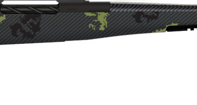 Fierce Firearms TROG7PRC24BF CT Rogue 7mm PRC 3+1 24" Carbon Fiber Barrel, Black Cerakote Titanium Rec, Forest Camo Rogue Stock