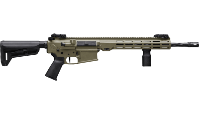 Maxim Defense MXM49690 MD10 L 6.5 Creedmoor 20+1 18" Fluted Barrel, FDE Rec/M-LOK Handguard, Black Magpul Furniture, SL-K Stock, MVG Grip, MBUS Sights, Blackout Defense Flat Trigger