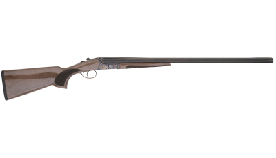 TriStar 38004 Phoenix  20 Gauge Break Open 3" 2rd 28" Blued Side By Side Barrel, Color Case Hardened Steel Receiver, Fixed Gloss Walnut Stock, Ambidextrous