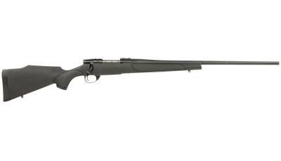 Weatherby VTX308NR2T Vanguard Obsidian Full Size 308 Win 4+1 22"  Blued #2 Contour Threaded Barrel, Blued Drilled & Tapped Steel Receiver, Black Monte Carlo Synthetic Stock
