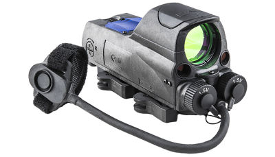 Meprolight USA 0687741 MOR PRO  Black 1 x 30 mm 4.3 MOA Dot Green & IR Laser