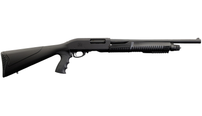Chiappa Firearms 930294 301  Full Size Frame 12 Gauge Pump 3" 4+1 18.50" Black Steel Barrel, Black Aluminum Receiver, Black Fixed Synthetic Stock, Black Polymer Grip