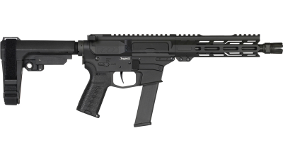 CMMG 40A330FAB Banshee MKGS 40 S&W 22+1 8" Black Nitride Medium Taper Threaded Barrel, EML 7" M-LOK Handguards, Black Armor Cerakote Aluminum Picatinny Rail Receiver, CMMG Zeroed Grips, Ambidextrous