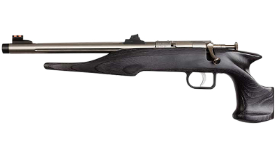 Chipmunk 40103 Hunter  Youth Frame 22 LR Single Shot 9" Threaded Stainless Steel Barrel, Black Laminate Frame