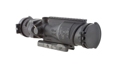 Trijicon 100016 ACOG w/TA75 Mount Matte Black 6x48mm Illuminated Green Horseshoe Dot Reticle