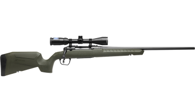 Savage Arms 32154 Axis 2 XP Combo Full Size 308 Win 4+1 22" Black Sporter Barrel, Black Carbon Steel Receiver Drilled & Tapped, OD Green Fixed Synthetic Stock, Weaver 3-9x40mm Scope, Right Hand