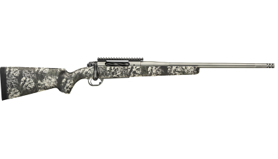 Springfield Armory BAB924300PRCY 2020 Boundary  300 PRC 24" Rogue Camo Fluted Barrel Tactical Gray Cerakote Model 2020 Stainless Steel Receiver Carbon Fiber w/ M-LOK