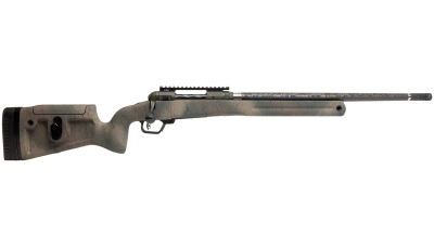 Savage Arms 58164 110 Pro Pursuit 7mm PRC 3+1 20" Olive Dark Green Cerakote Earth-Tone Camo/Black Web Right Hand