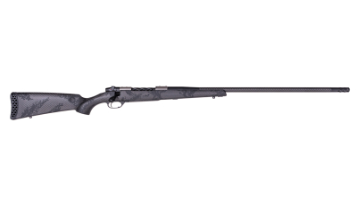 Weatherby MGT01N300PR4B Mark V Backcountry Guide TI 300 PRC 3+1 22" Graphite Black Cerakote