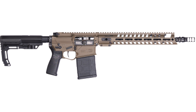 Patriot Ordnance Factory 02064 Rifle Rogue 308 Win 20+1 13.75" Patriot Brown Cerakote