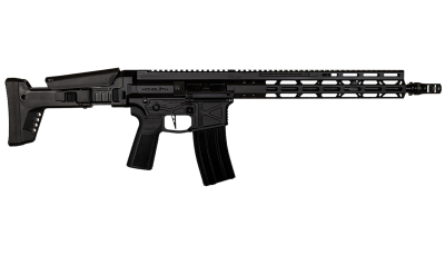 Global Ordnance LLC 197892003216 Monolithic  5.56 NATO 16" Barrel, Keymod Handguard, Modular Black Stock, Black Polymer Grip