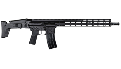 Global Ordnance LLC 197892003223 Monolithic  5.56 NATO 16" Barrel, M-LOK Handguard, Modular Black Stock, Black Polymer Grip