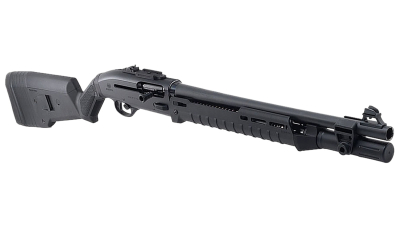 Langdon Tactical Tech LTT1301HZMBLK Beretta 1301  3" 7+1 18.50" Black Oxide Heat Shield Barrel, Black Anodized Aluminum Receiver, Black Magpul Synthetic Stock, Modified Magpul Zhukov Forend