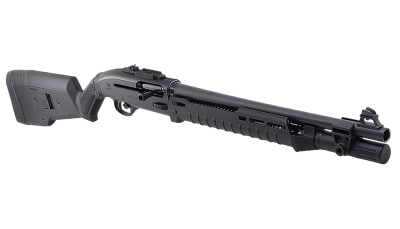 Langdon Tactical Tech LTT1301ZMBLK Beretta 1301  3" 7+1 18.50" Black Anodized Aluminum Receiver, Black Magpul Polymer Stock, Modified Magpul Zhukov Forend