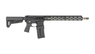 Q LLC  Sugar Weasel *CA Compliant 5.56 NATO 10+1 16"Black Cerakote Aluminum Receiver w/Picatinny Rail, M-LOK Handguard, CMOE SL-K Black Polymer Stock, Black Polymer Grip