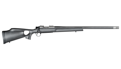 Christensen Arms 8010800505 Summit TI  308 Win 4+1 16.25" Carbon Fiber Threaded Barrel, Natural Titanium Drilled & Tapped Receiver, Black Carbon Fiber Thumbhole Stock