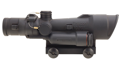 Trijicon 100502 ACOG  Matte Black 3.5x 35mm 30mm-35mm Tube LED Illuminated Green Crosshair 308/7.62 BDC Reticle