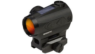 Sig Sauer Electro-Optics SOR43031 Romeo4T  Black Anodized 1 x 20 mm 2 MOA Red Ballistic Dot/65 MOA Circle