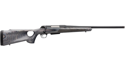 Winchester Guns 535727289 XPR Thumbhole Varmint SR 6.5 Creedmoor 3+1 Cap 24" TB Blued Perma-Cote Rec Matte Black Laminate Fixed Thumbhole Stock Right Hand with MOA Trigger System (Full Size)