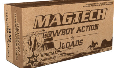 Magtech 38L Cowboy Action 38Special 158gr Lead Flat Nose 50 Per Box/20 Case
