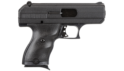 Hi-Point 9NYLOC C9  9mm Luger 8+1 3.50" Black Steel Barrel, Black Powder Coated Serrated Slide, Frame & Polymer Grips, Nylon Holster