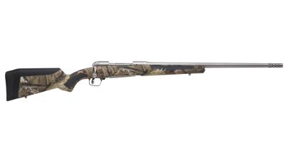 Savage Arms 57069 110 Bear Hunter 300 WSM 2+1 23" Matte Stainless Steel Straight Fluted Barrel, Mossy Oak Break-Up Country Fixed Sporter w/AccuFit Stock, Right Hand