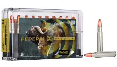 Federal P416SA Premium Safari Cape-Shok 416Rigby 400gr Swift A Frame 20 Per Box/10 Case